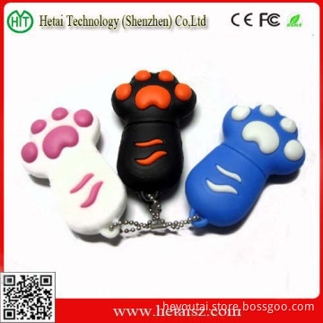 Wholesale USB Flash Drive 16g Small Footprint USB Flash Drive Keychain U Disk Gift, New Foot Footprint Feet Shape USB Key
